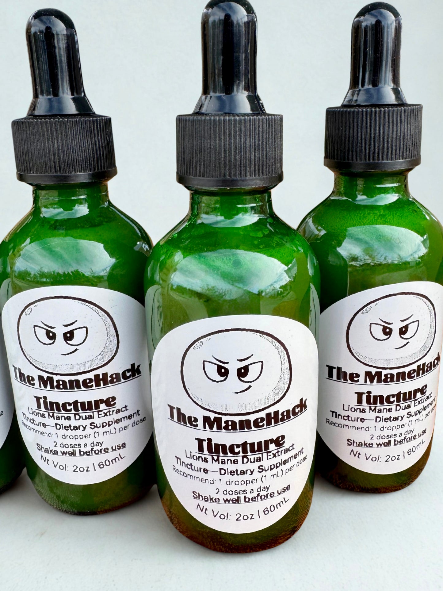 Lions Mane Mushroom Tincture (The ManeHack Tincture) 2oz