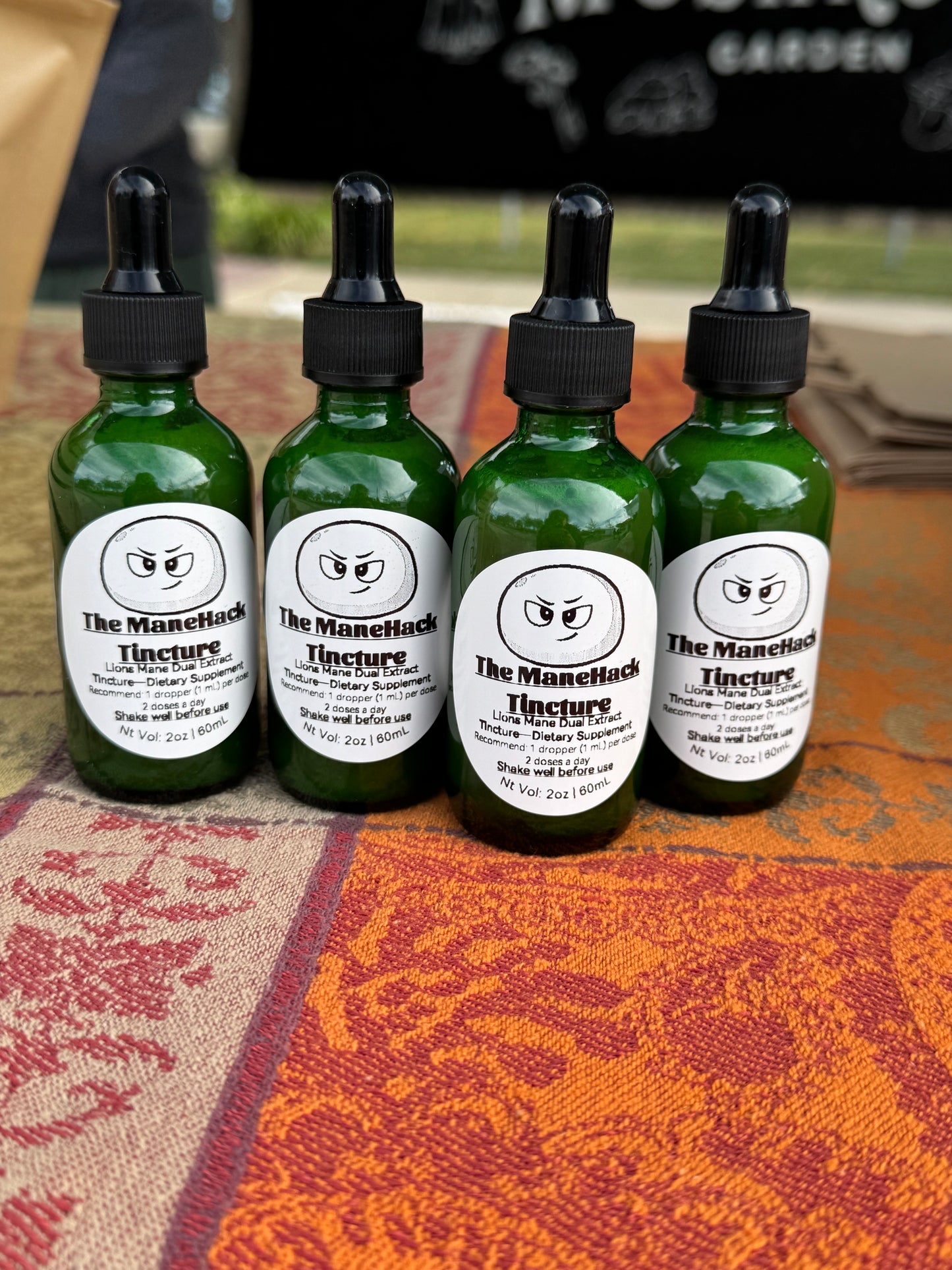 Lions Mane Mushroom Tincture (The ManeHack Tincture) 2oz