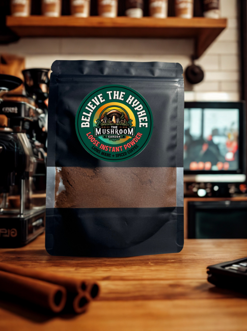 Believe the Hyphee - Loose instant Powder - Lions Mane Spiced Coffee
