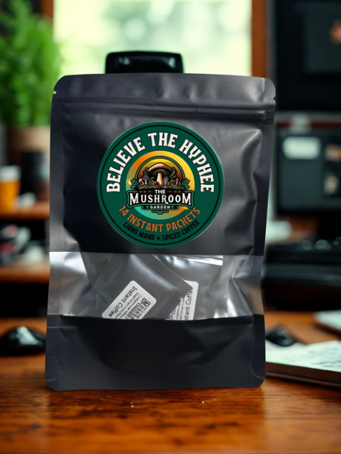 Believe The Hyphee Pre-Packed - Instant Lions Mane Coffee